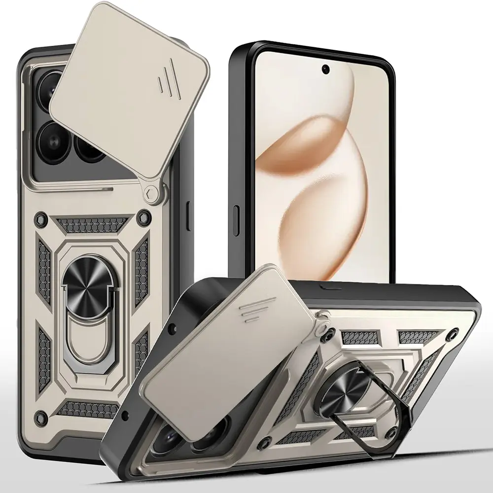 Techsuit CamShield pro Honor 400 Smart 5G X7d 4G zlatý