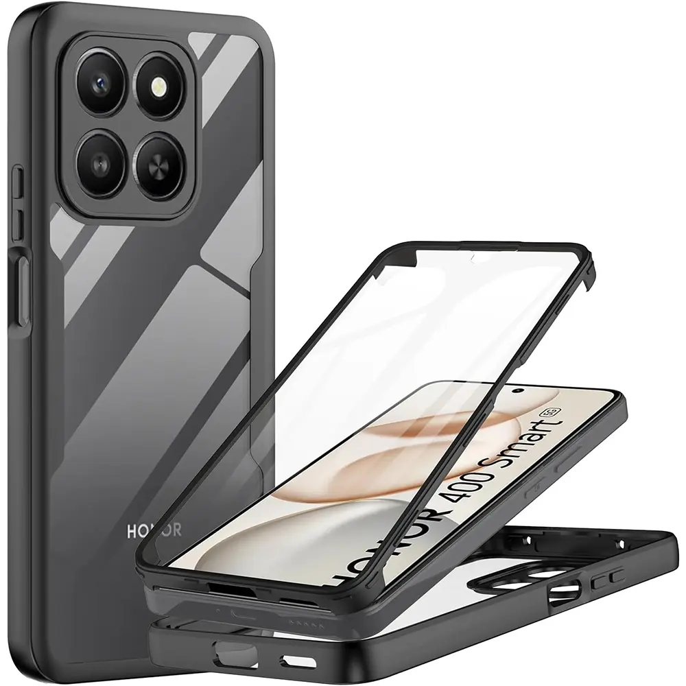 Techsuit ColorVerse 360 + ochrana displeje pro Honor 400 Smart 5G černý