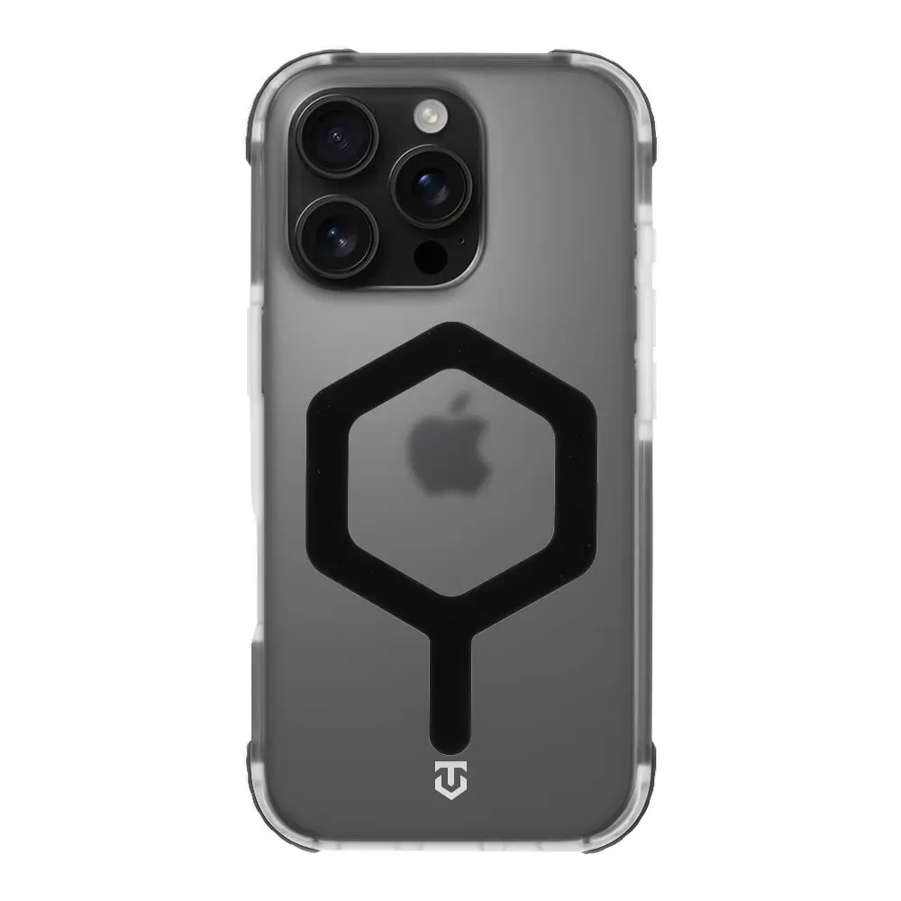 Zadní kryt Tactical MagForce Hexagon pro Apple iPhone 16 Pro T-Black