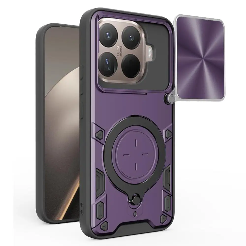 Techsuit CamGuard Pro pro Xiaomi 15T Pro fialové
