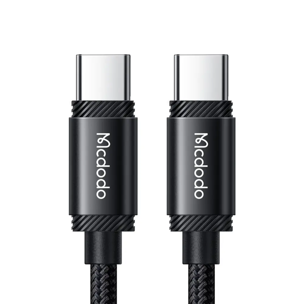 Mcdodo - datový kabel (CA-3680) - USB-C na USB-C, rychlonabíjení, 5A, 240W, 1,2m - černý