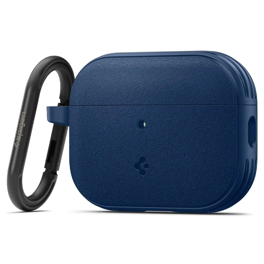 Spigen – ochranné pouzdro Vault – pro Apple AirPods Pro 3, technologie Air Space, hliníkový držák – Midnight Navy