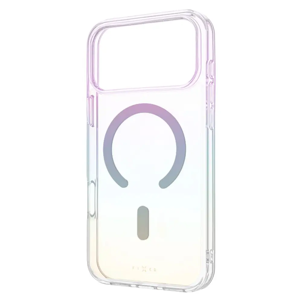 Zadní kryt FIXED MagRainbow s podporou MagSafe pro Apple iPhone 17 Pro Max, duhový