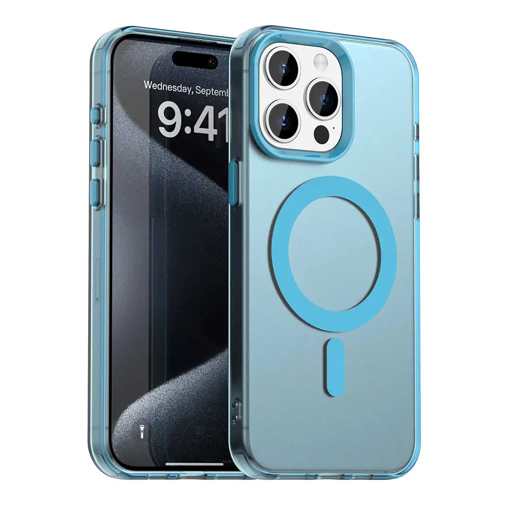 Techsuit - CandyCase MagSafe - iPhone 15 Pro - modré