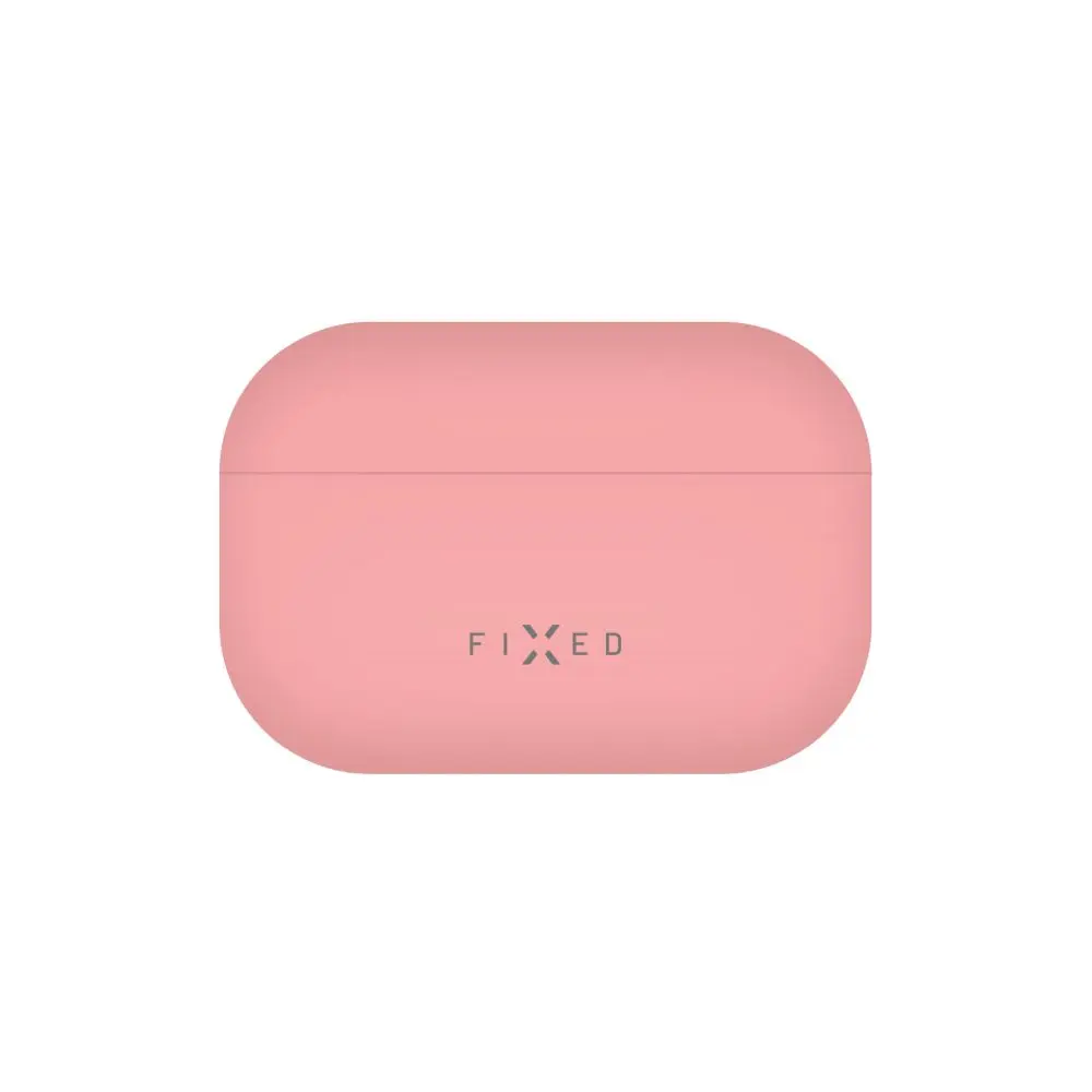 Ultratenké silikonové pouzdro FIXED Silky pro Apple AirPods Pro 3, růžové