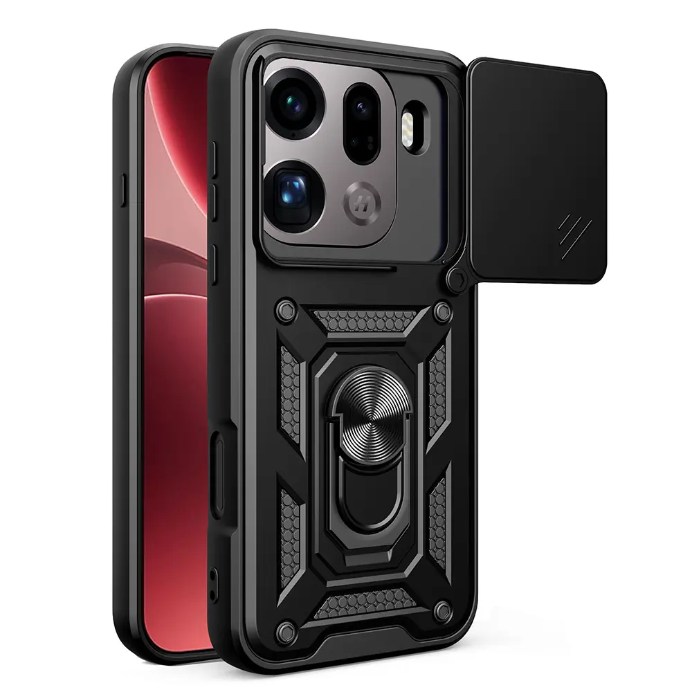 Techsuit – řada CamShield – Oppo Find X9 Pro – černá