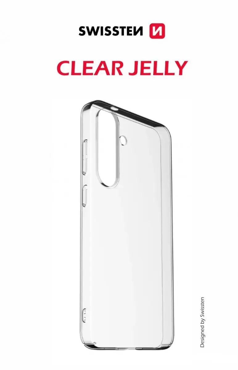 Zadní kryt Swissten Clear Jelly pro Samsung Galaxy S26 Plus transparentní
