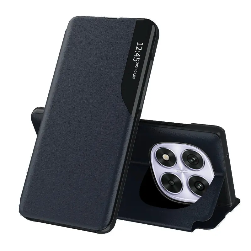 Techsuit - řada eFold - Xiaomi Redmi Note 14 Pro 5G / Poco X7 - tmavě modrá