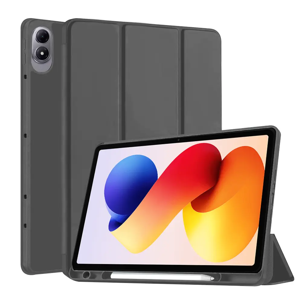 Techsuit Flex Trifold pouzdro, Xiaomi Redmi Pad 2 Pro, černé