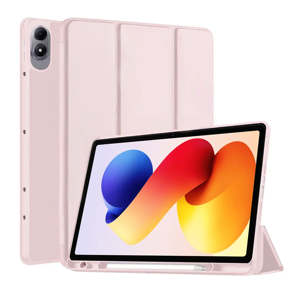 Techsuit Flex Trifold pouzdro, Xiaomi Redmi Pad 2 Pro, růžové