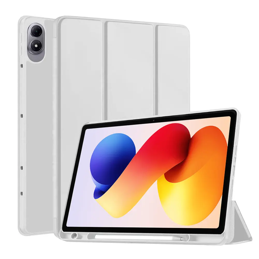Techsuit Flex Trifold pouzdro, Xiaomi Redmi Pad 2 Pro, šedé