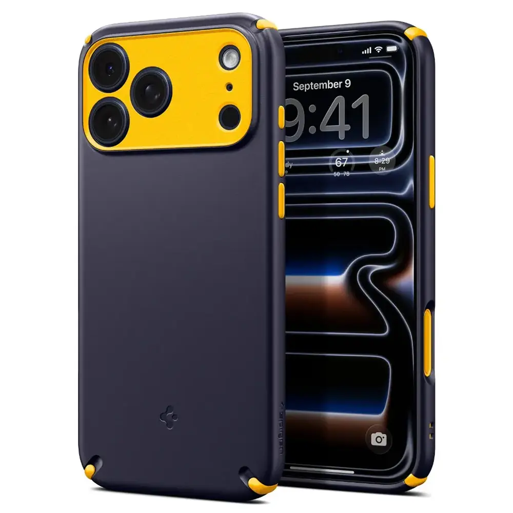 Spigen – Caseology Nano Pop Hybrid MagSafe – iPhone 17 Pro – Blueberry Navy