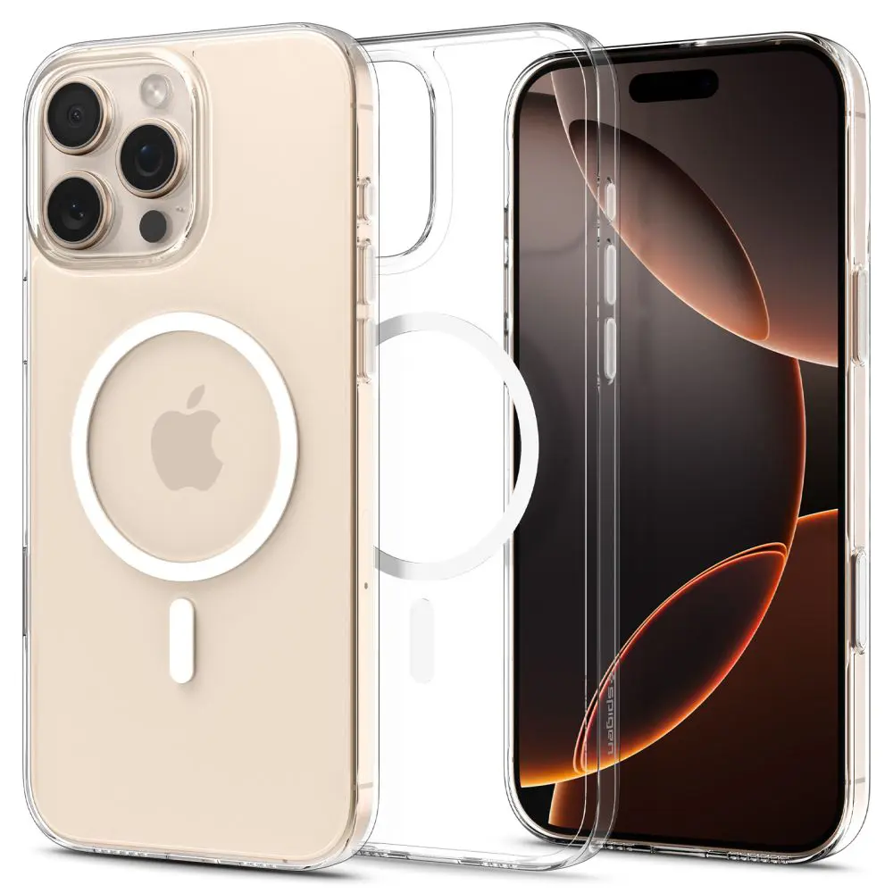 Spigen - Thin Fit MagSafe - iPhone 16 Pro Max - průhledný / bílý