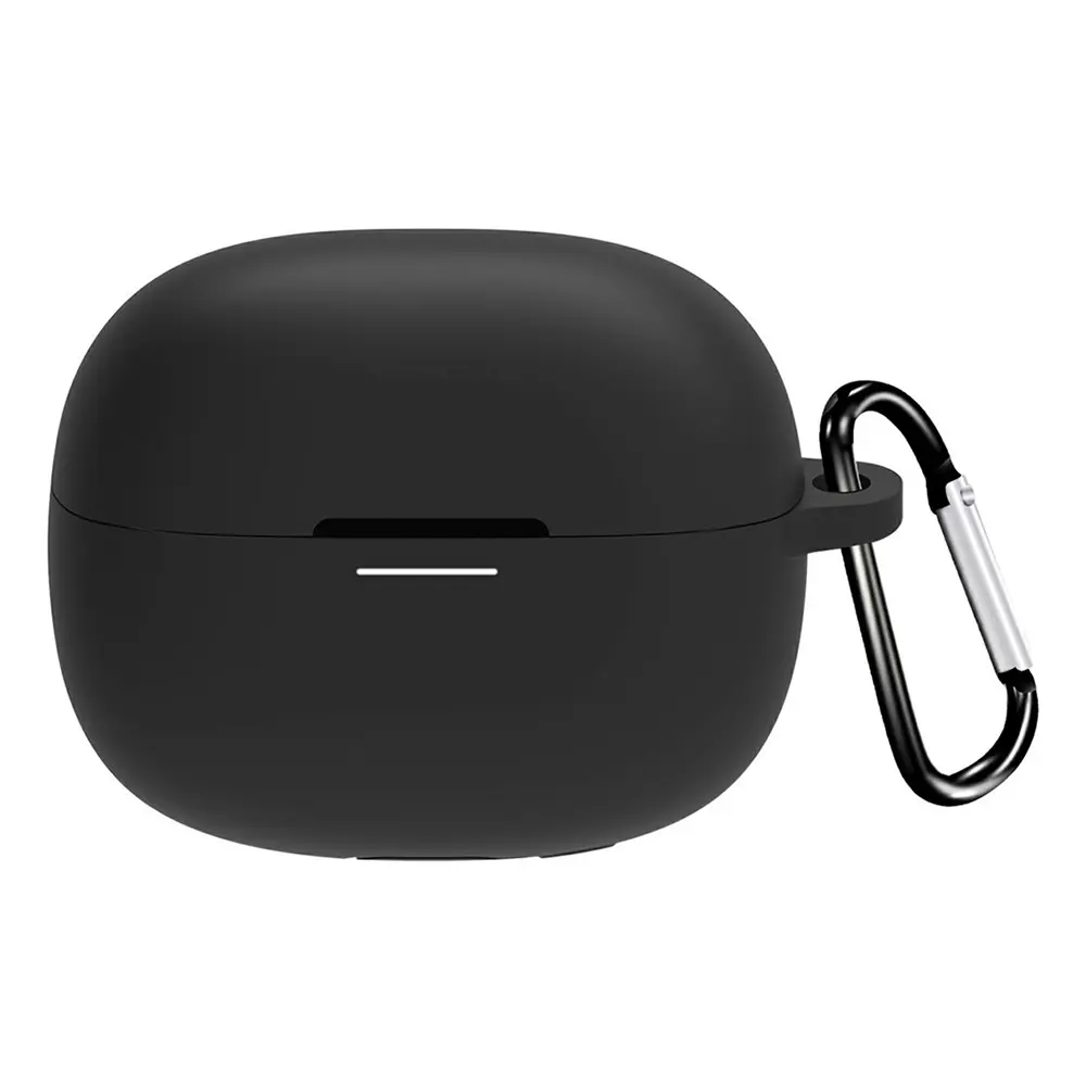 Techsuit - silikonové pouzdro - pro Xiaomi Redmi Buds 6 Pro, hladký ultratenký materiál - černé