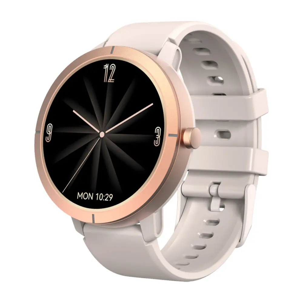 Chytré hodinky Blavec W-20 Solea HD AMOLED GPS hlasové volání (SWW20-RG) růžové zlato + 2 řemínky