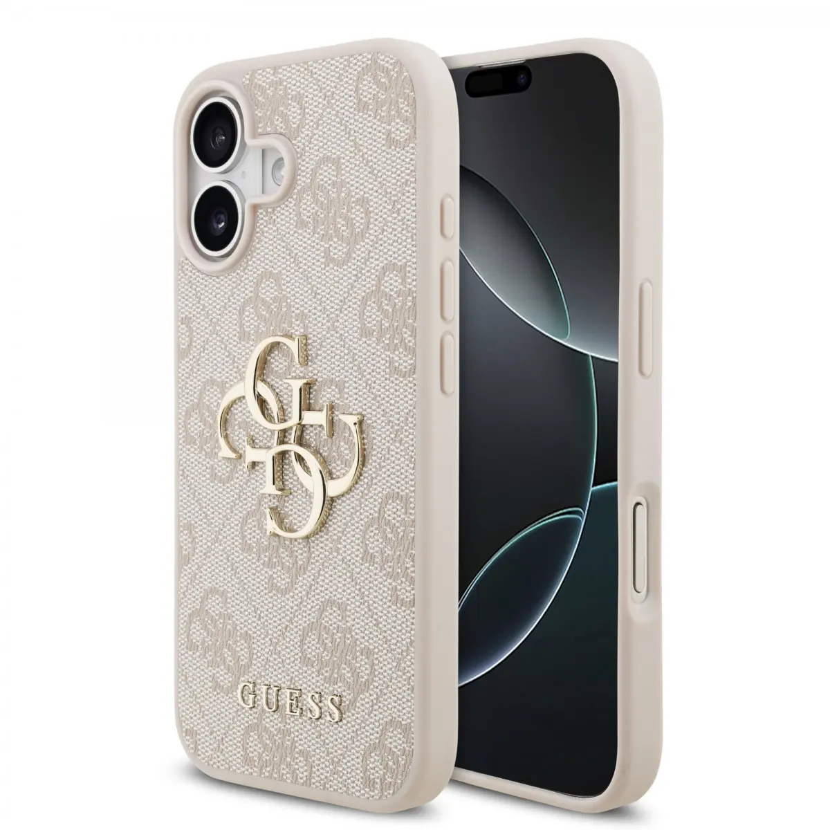 Guess Hardcase 4G Big Logo GUHCP17S4GMGPI iPhone 17 růžová