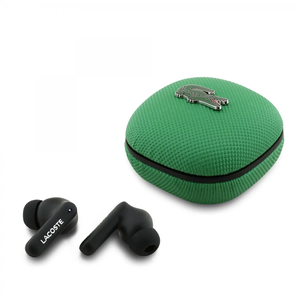 Bezdrátová sluchátka Lacoste Iconic Petit Pique TWS Green
