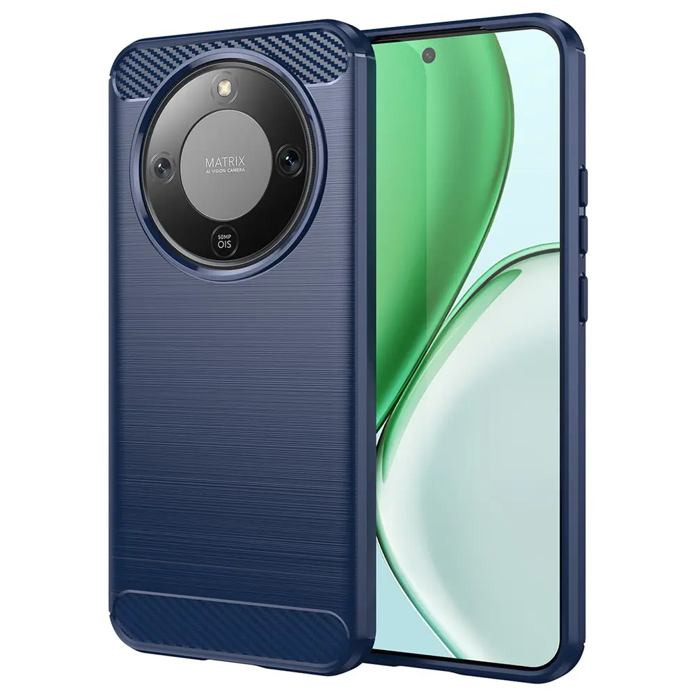 Techsuit - karbonový silikon - Honor Magic8 Lite - modrý