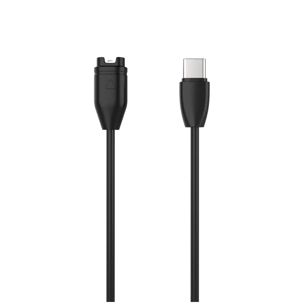 Nabíjecí USB-C kabel FIXED pro smartwatch Garmin Forerunner/Fenix/Venu/Vívoactive/Instinct, 2m, černý