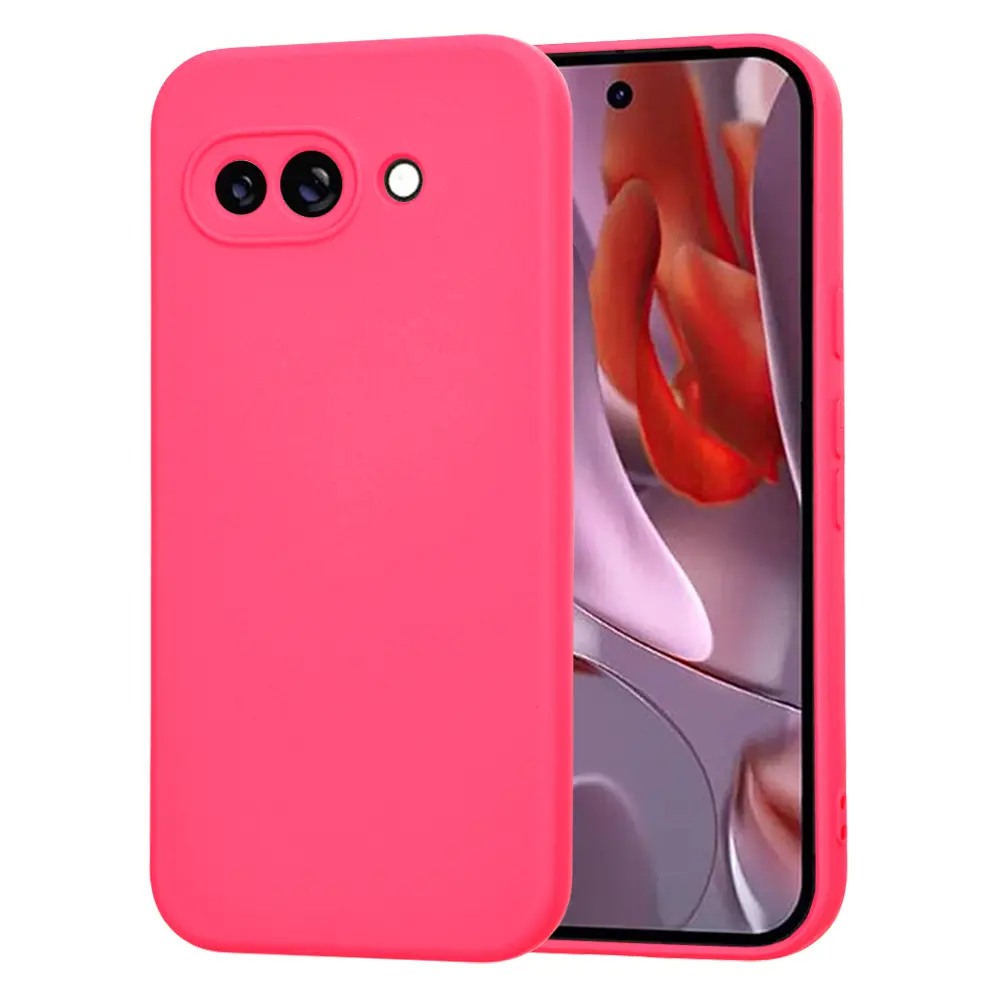 Techsuit SoftFlex pro Google Pixel 9a – sytě růžová