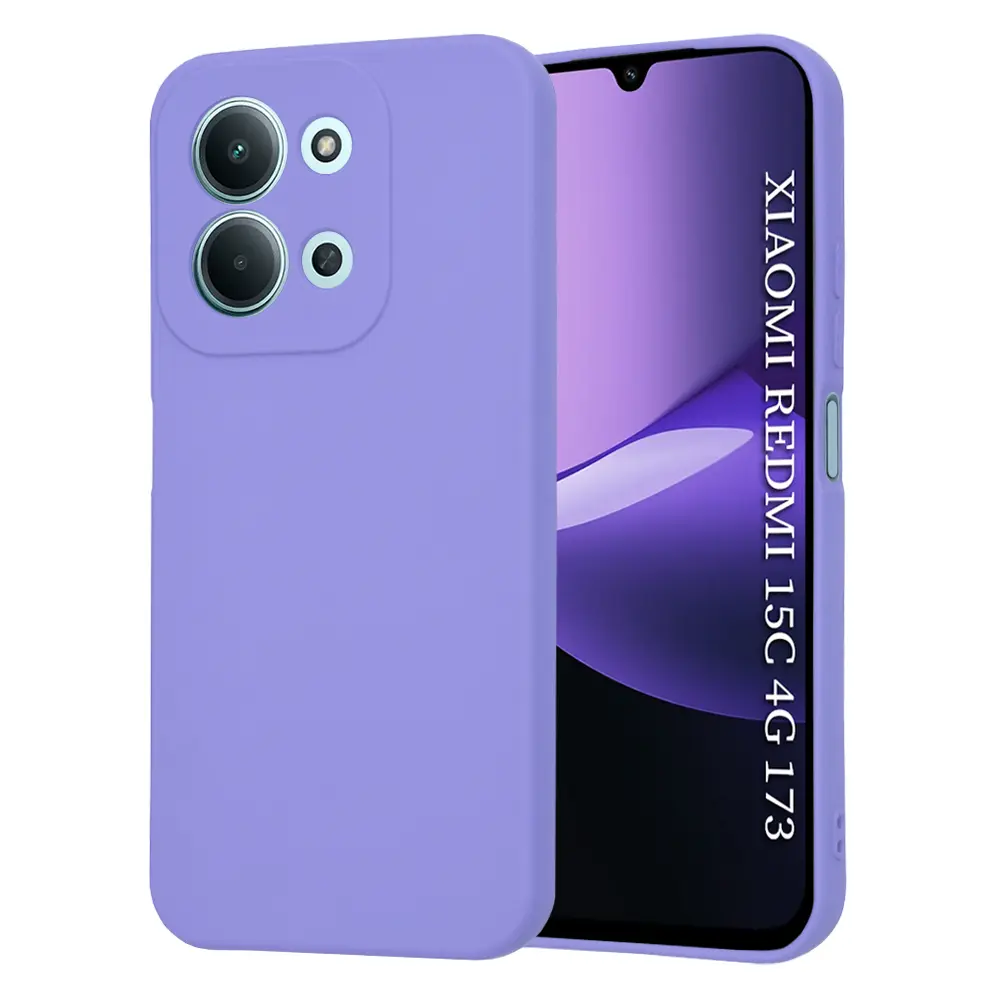 Techsuit SoftFlex Xiaomi Redmi 15C 4G / Redmi 15C 5G světle fialový