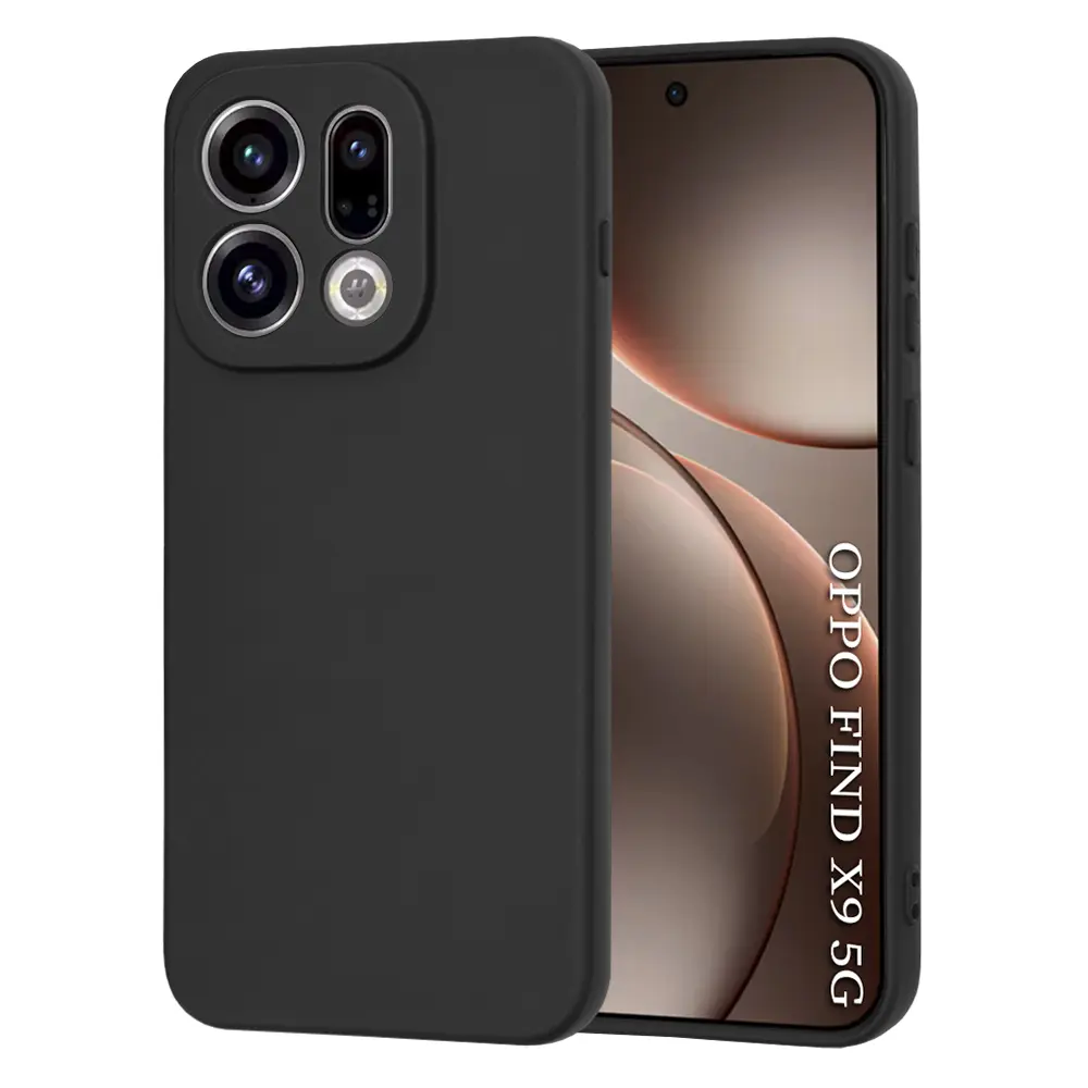 Techsuit SoftFlex pro Oppo Find X9 – černý