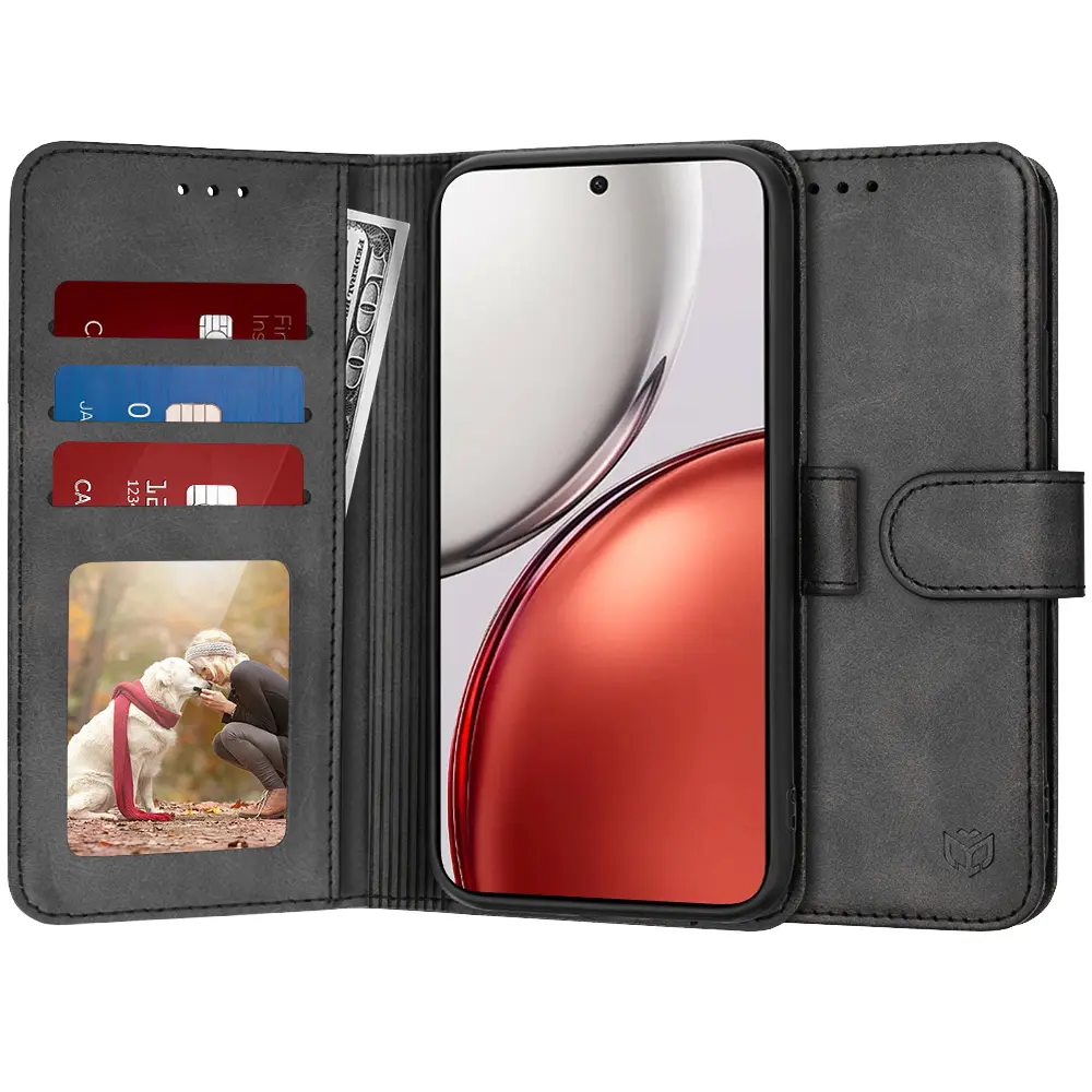 Techsuit – pouzdro Diary Book – Honor Magic8 Lite – černé