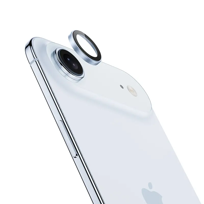 Tvrzené ochranné sklo na fotoaparát Benks Glass Warrior pro iPhone Air světle modré
