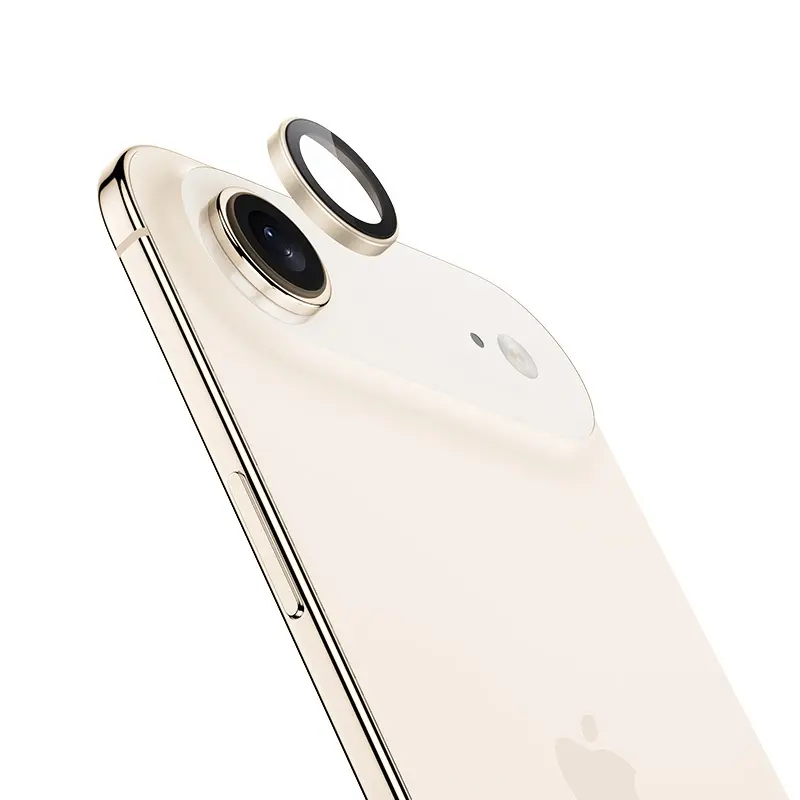 Tvrzené ochranné sklo na fotoaparát Benks Glass Warrior pro iPhone Air, zlaté