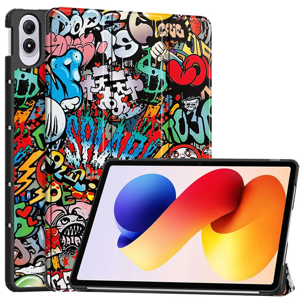 Techsuit - FoldPro knížkové pouzdro pro Xiaomi Redmi Pad 2 Pro - motiv Urban Vibe