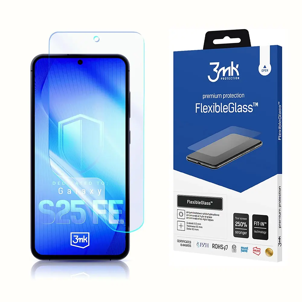 3mk - FlexibleGlass - Samsung Galaxy S25 FE - čirý