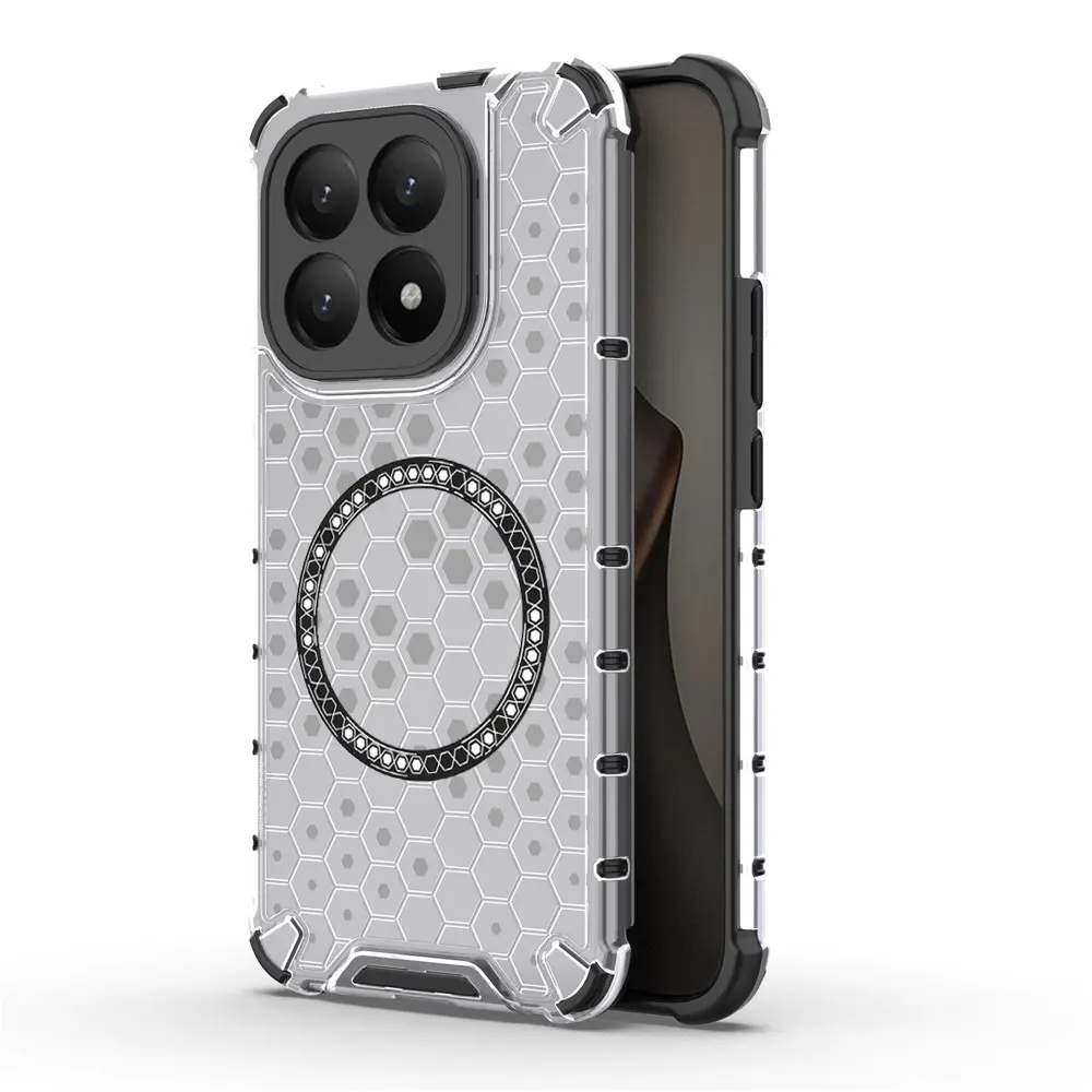 Techsuit - HoneyComb Shield MagSafe - Xiaomi 15T - bílá