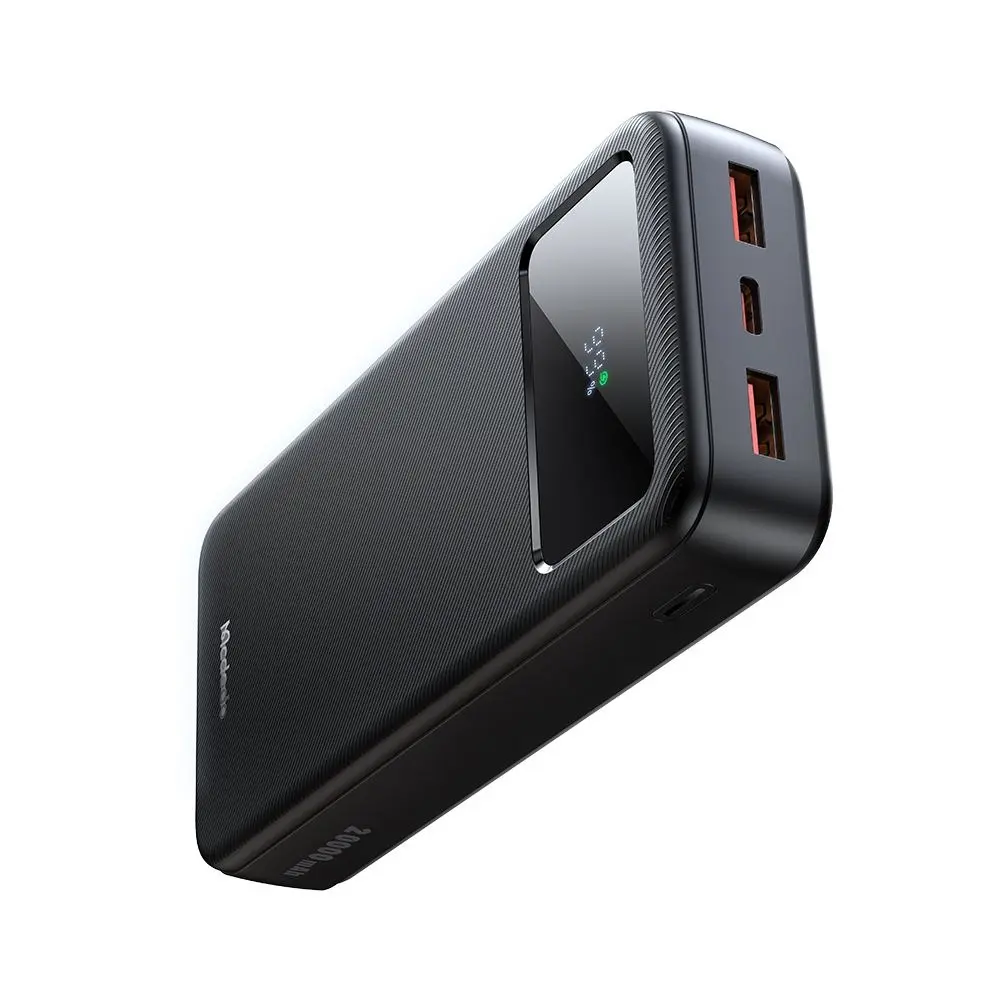 Mcdodo – powerbanka (MC-4233) – porty USB-C + 2x USB-A, 20000mAh, 22.5W, LED displej – černá