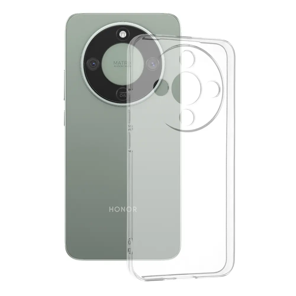 Techsuit - čirý silikon - Honor Magic8 Lite - průhledný