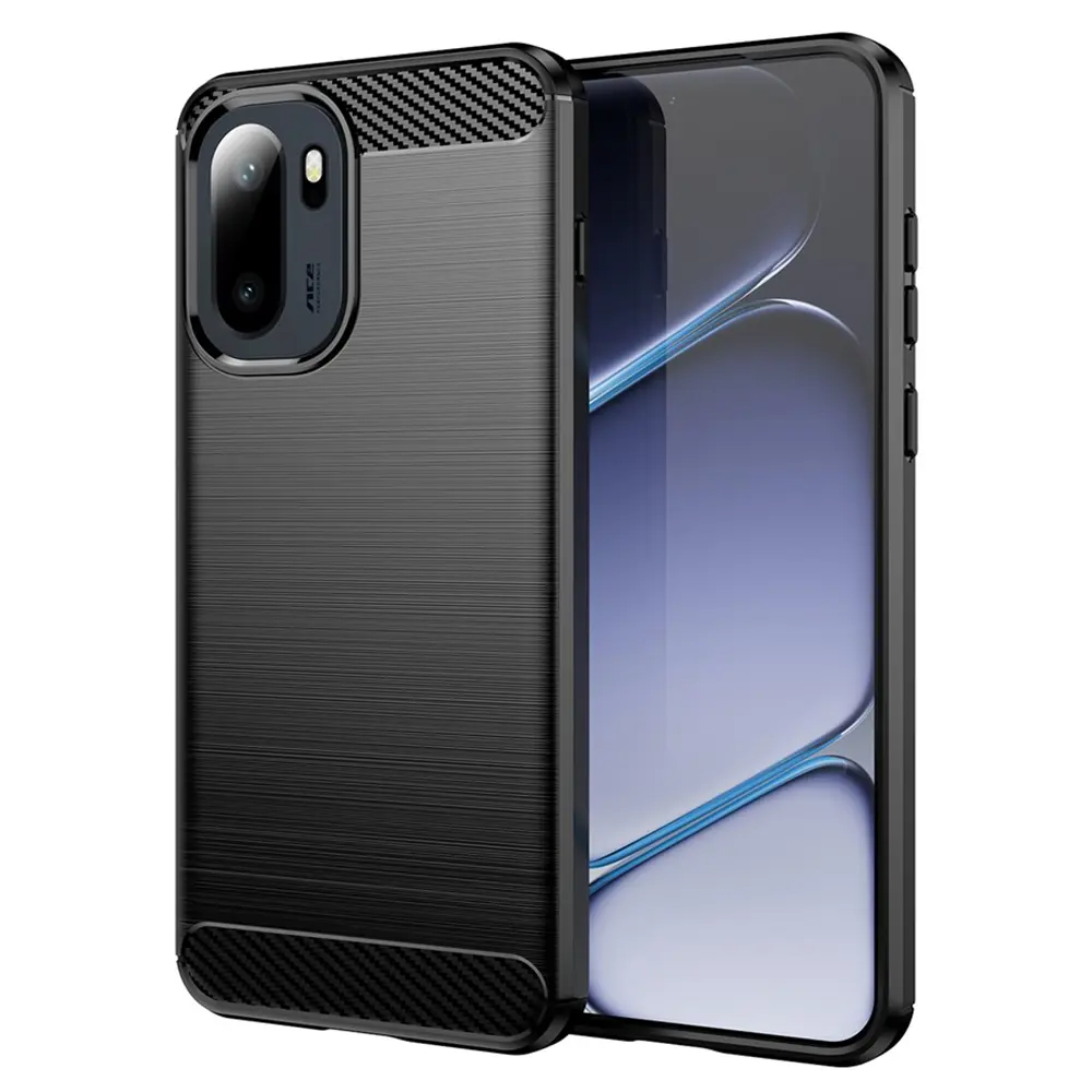 Techsuit - karbonový silikon - OnePlus 15R - černá