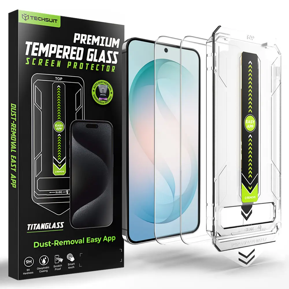 Techsuit TitanGlass CrystalHD, Samsung Galaxy S26 Plus, 2 kusy