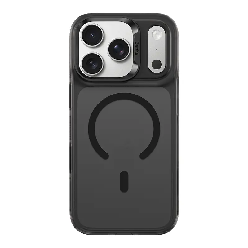 Kryt Benks Magnetic Lucid Armor (K069) pro iPhone 17 Pro black (tlačítko ovládání fotoaparátu)