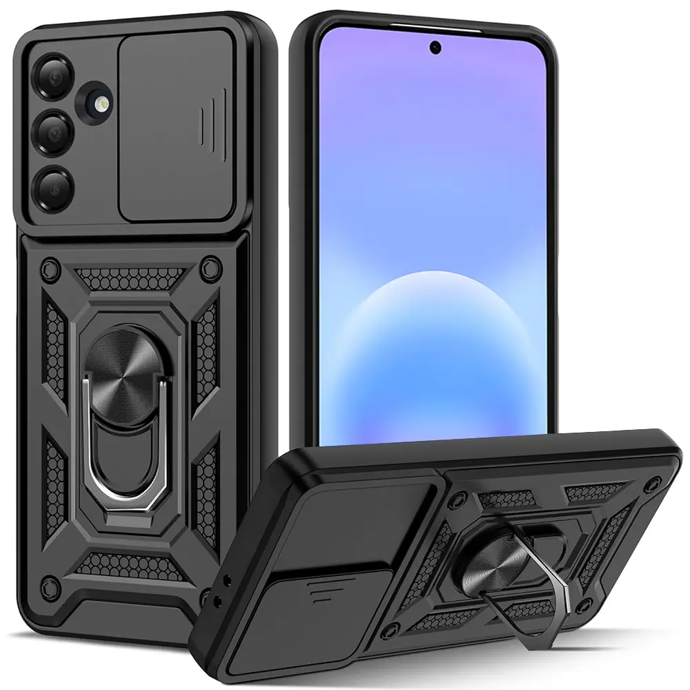 Techsuit – řada CamShield – Samsung Galaxy A57 5G – černá