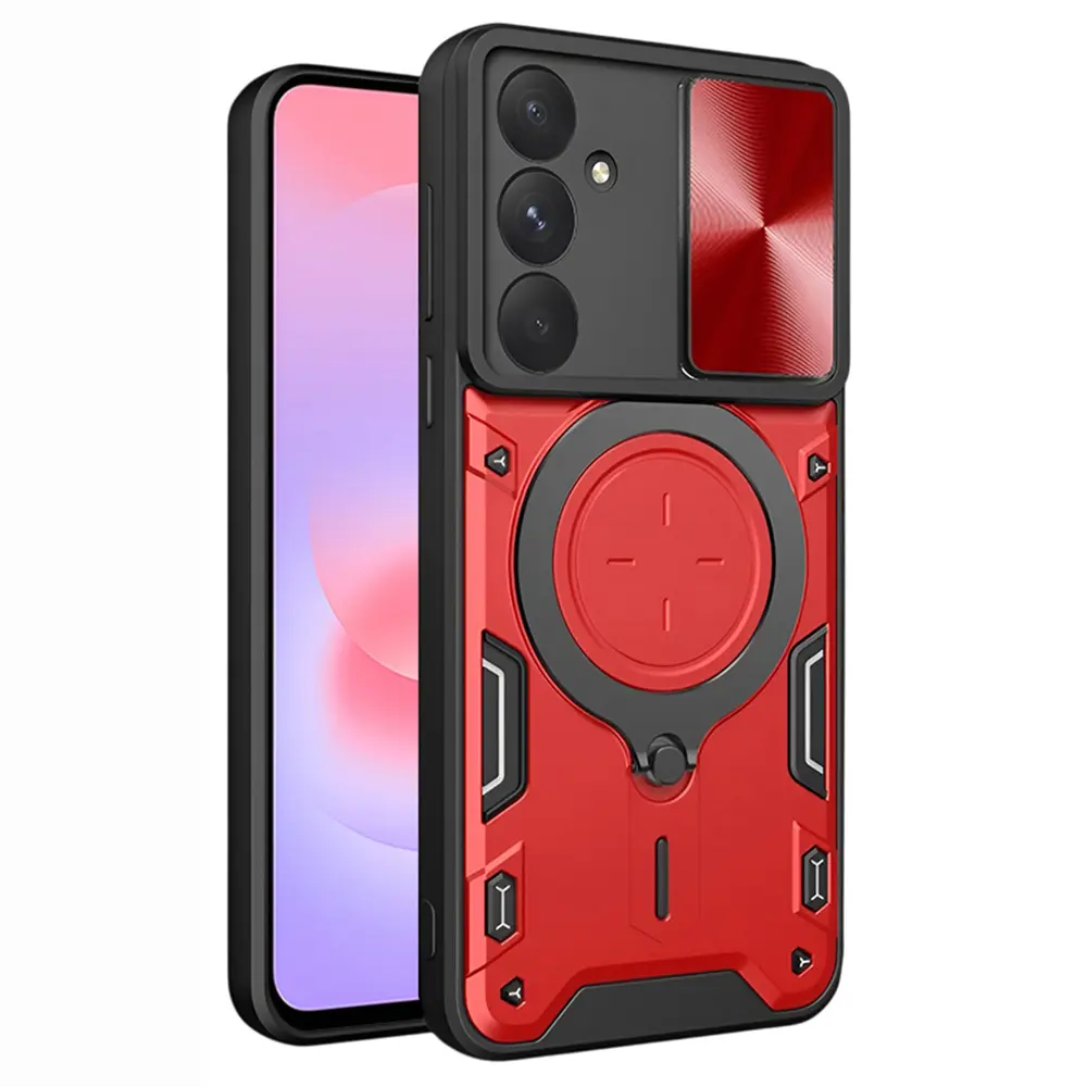 Techsuit - CamGuard Pro - Samsung Galaxy A37 5G - červený