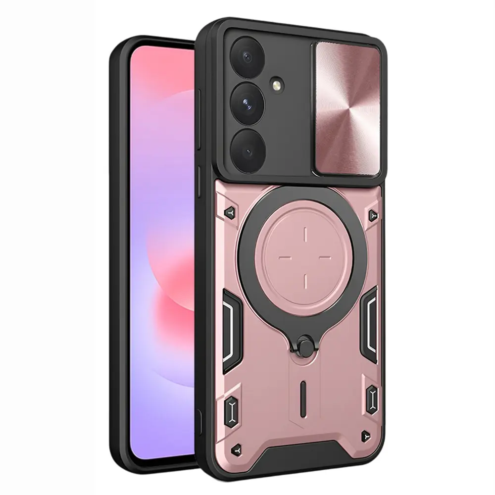 Techsuit - CamGuard Pro - Samsung Galaxy A37 5G - růžové zlato
