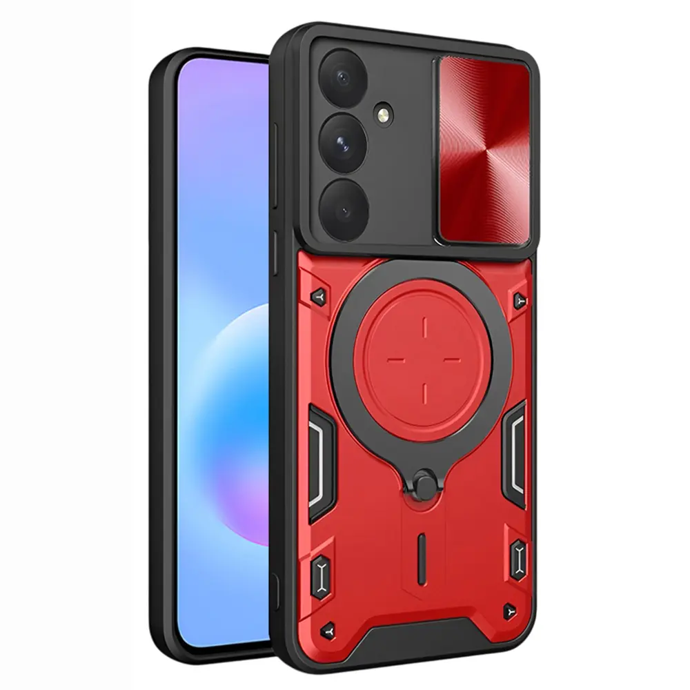 Techsuit - CamGuard Pro - Samsung Galaxy A57 5G - červená