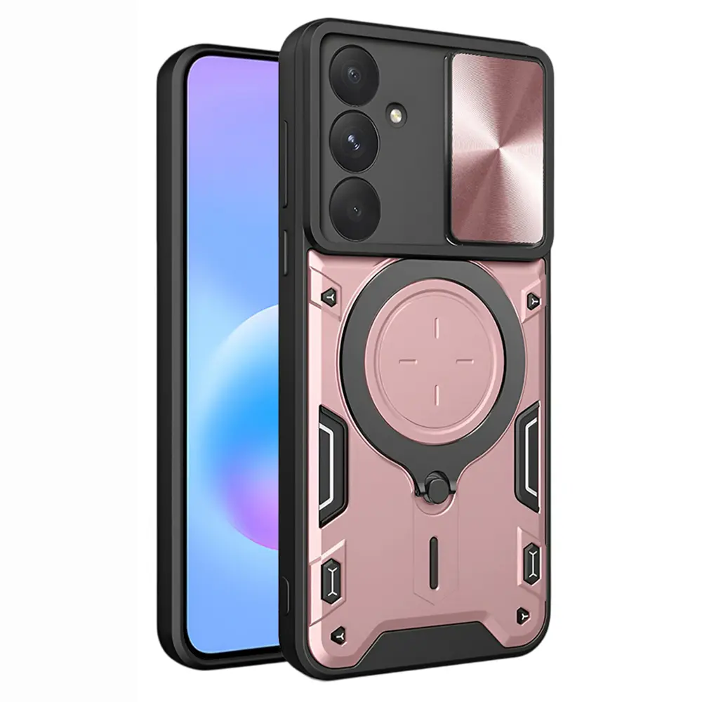 Techsuit - CamGuard Pro - Samsung Galaxy A57 5G - růžové zlato