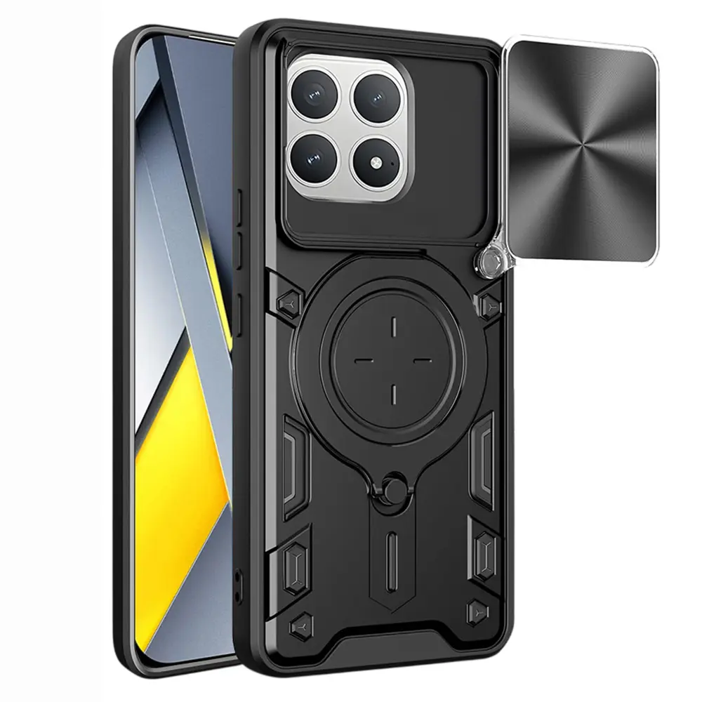 Techsuit - CamGuard Pro - Xiaomi Poco F8 Pro - černá