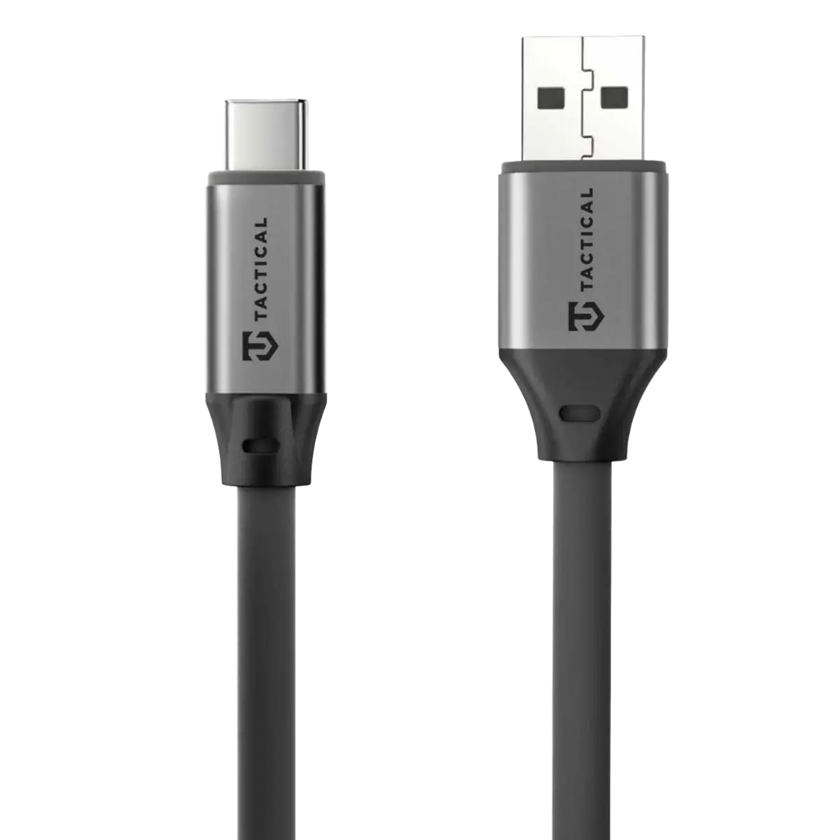 Datový kabel Tactical Fat Man 2.0 USB-A/USB-C 1m Grey