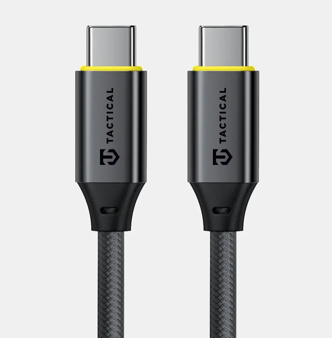 Datový kabel Tactical Fast Rope Aramid 2.0 USB-C/USB-C 1m