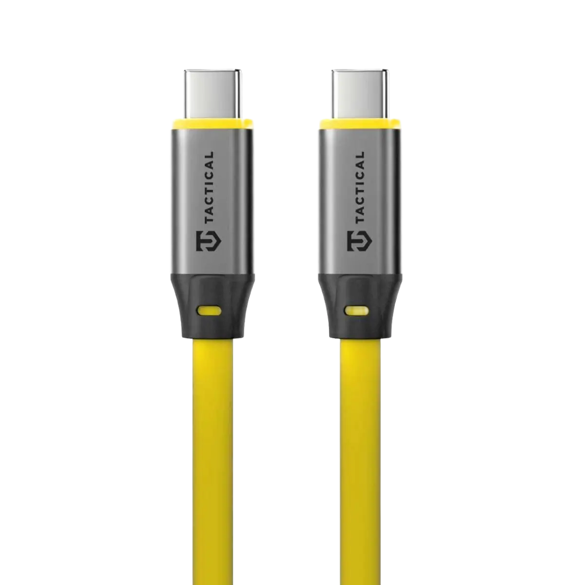 Datový kabel Tactical Fat Man 2.0 USB-C/USB-C 1m Yellow
