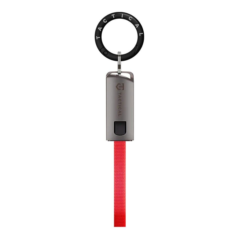 Datový kabel Tactical OODA Loop USB-C/USB-C Red