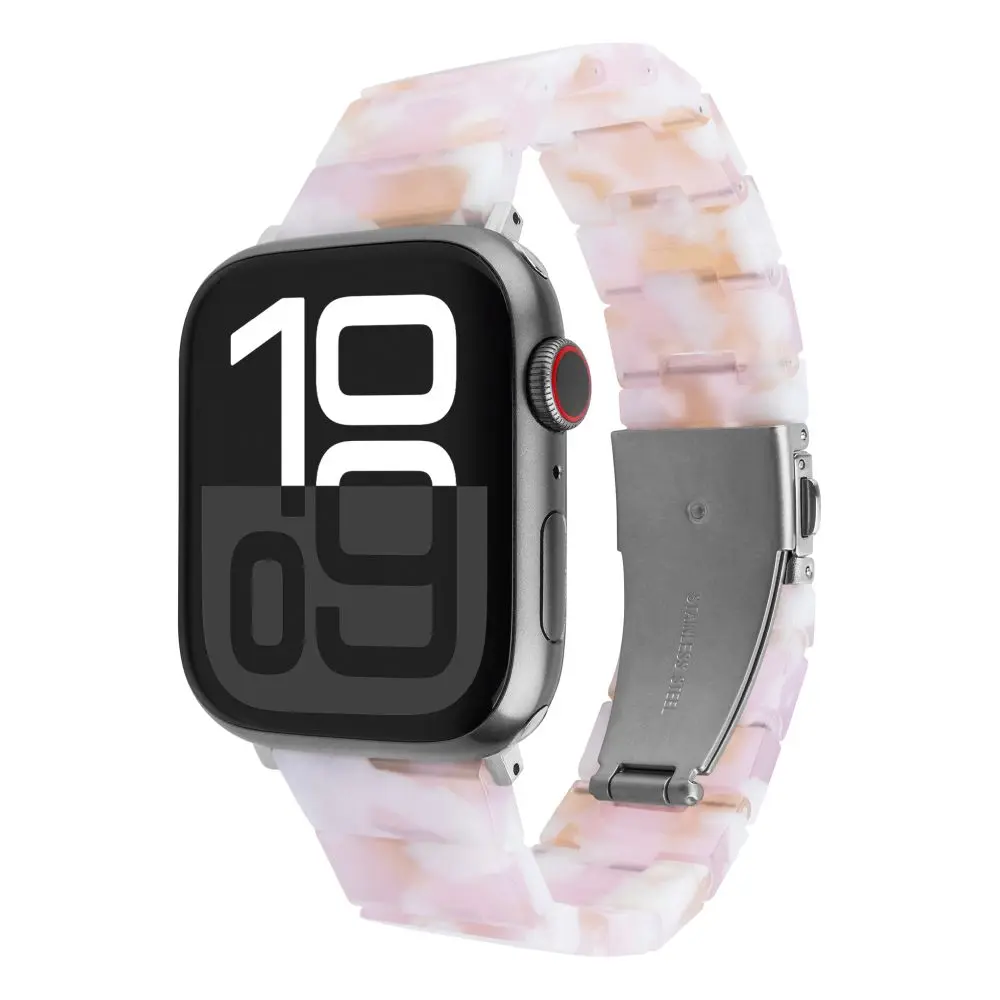 Resinový řemínek FIXED Resin Strap pro Apple Watch 38/40/41mm, Candy Pink