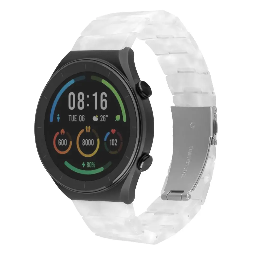 Resinový řemínek FIXED Resin Strap s Quick Release 20mm pro smartwatch, Cloud White