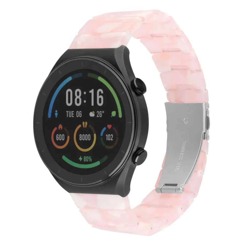 Resinový řemínek FIXED Resin Strap s Quick Release 20mm pro smartwatch, Candy Pink